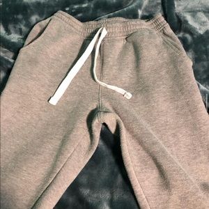 grey sweats